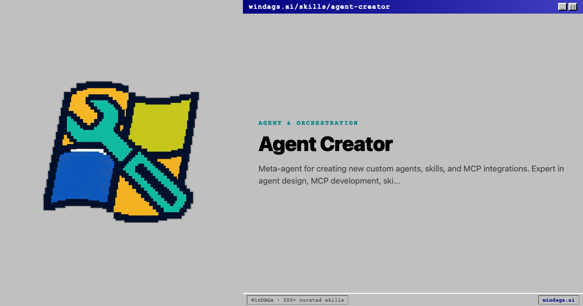 agent-creator preview