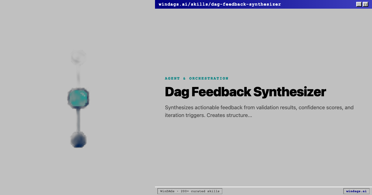 dag-feedback-synthesizer preview