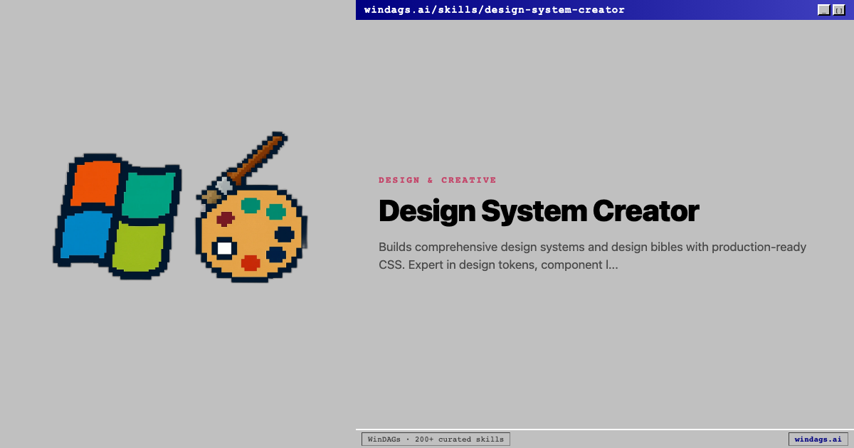 design-system-creator preview