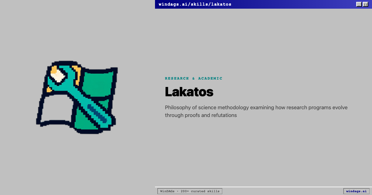 lakatos preview