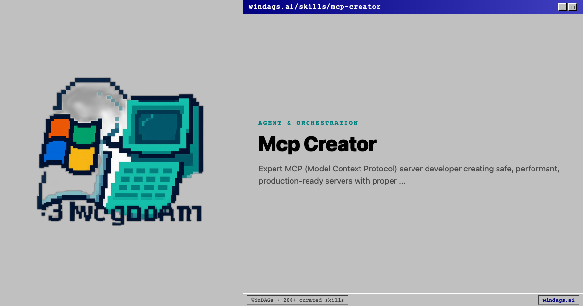 mcp-creator preview