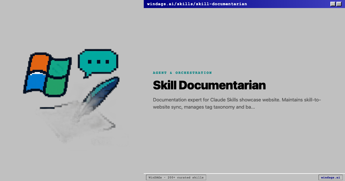 skill-documentarian preview